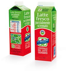 Latte fresco | parzialmente scremato
